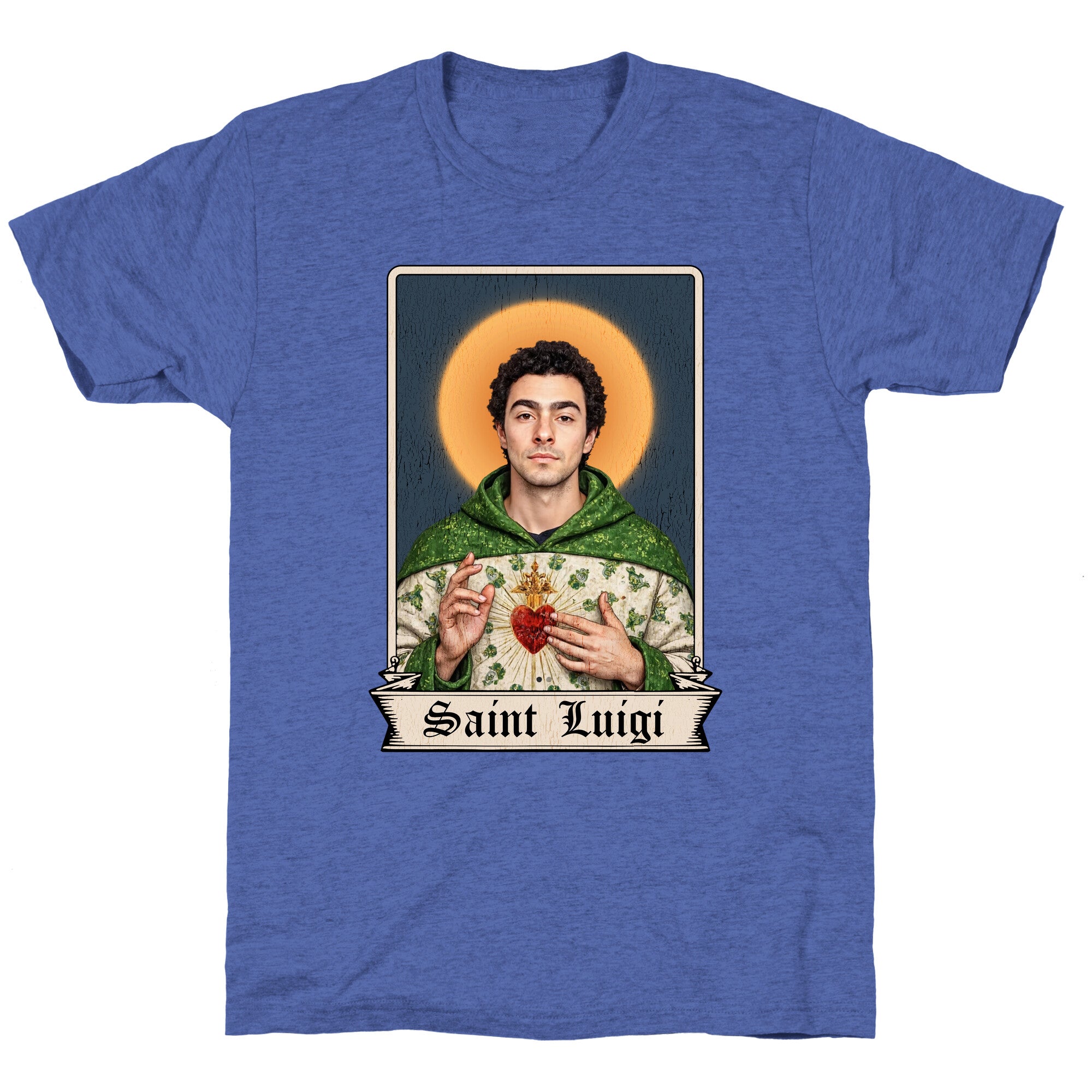 Saint Luigi Mangione Unisex Triblend Tee
